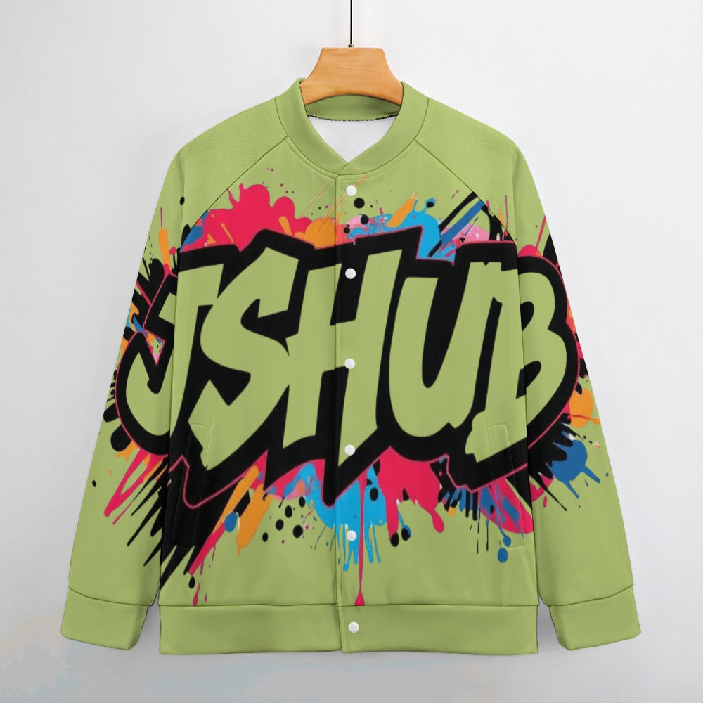 Giacca Baseball JSHub – Collezione Urban Streetwear 2025