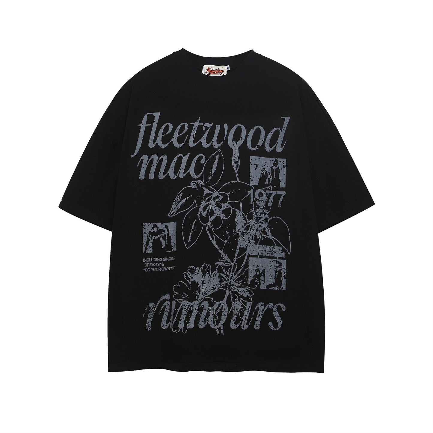 Retro Numeric Loose Tee