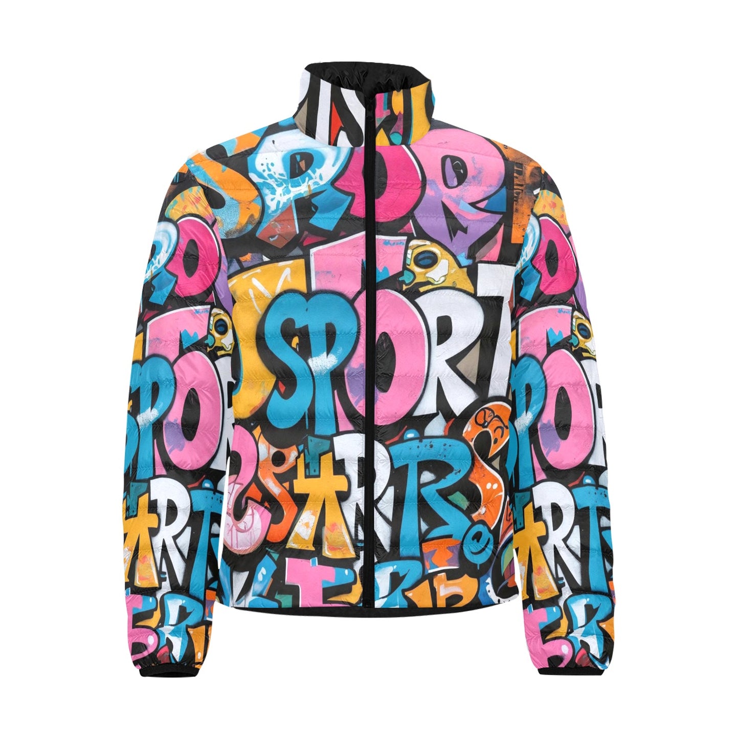 Giacca Bomber Uomo Collezione Murales JSHUB – Stampa All Over Graffiti JSports