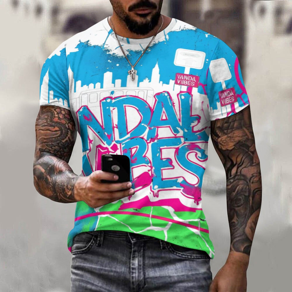 T-shirt Vandal Drop streetwear uomo