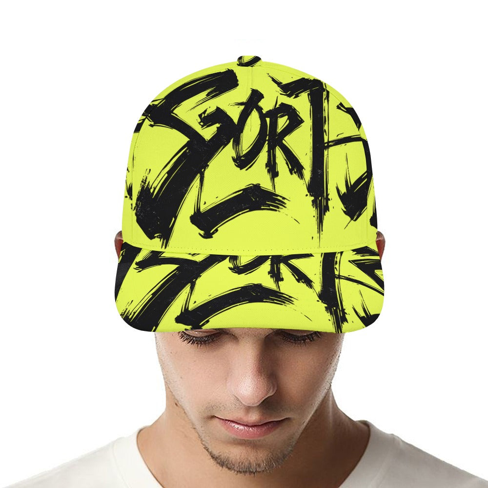 Cappello donna MOMO Bloom giallo fluo