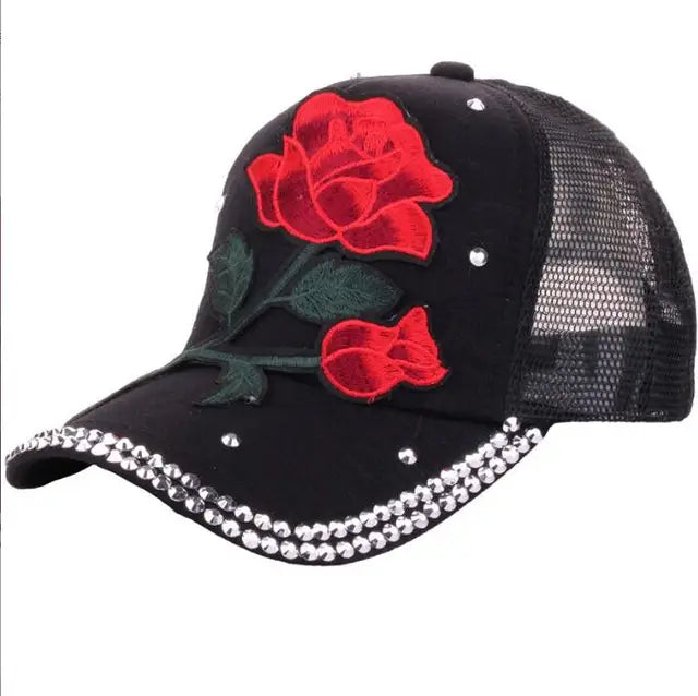 Cappello Baseball Moda Rosa Streetwear