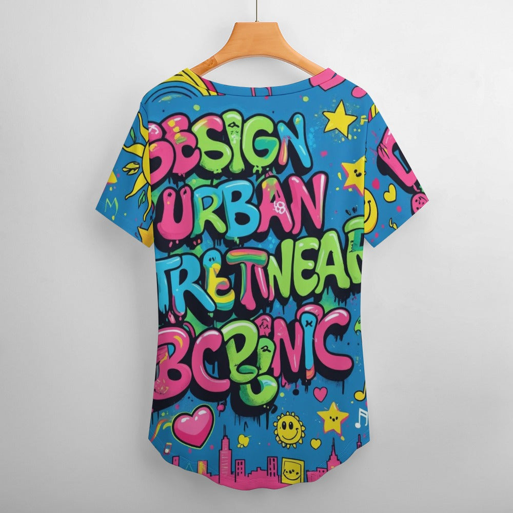 T-shirt Viber Positive – Donna, V-Neck