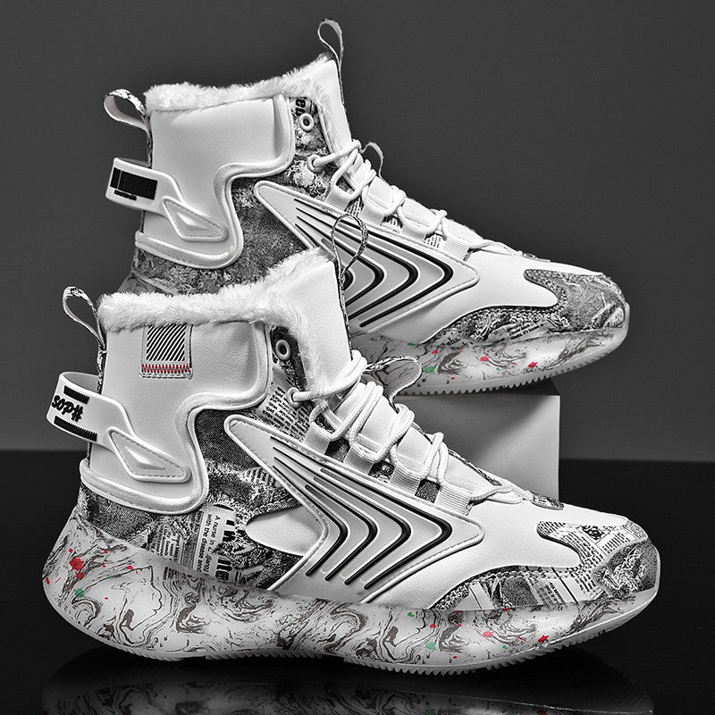 Scarpe da corsa Graffiti Glow Sneakers Alte