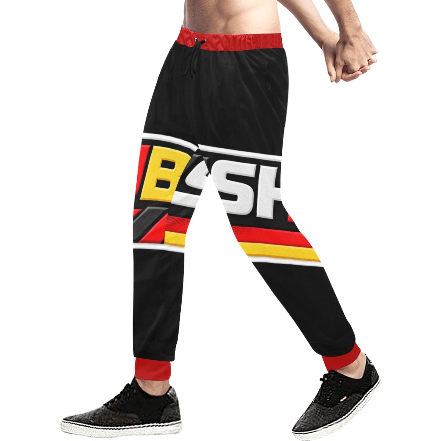 Pantaloni Germany Uomo Rosso Scuro JSHUB Winter Nation 2026 Streetwear