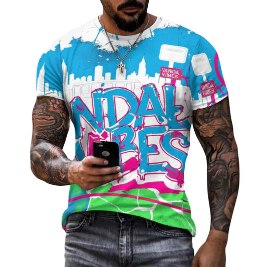 T-shirt Vandal Drop streetwear uomo