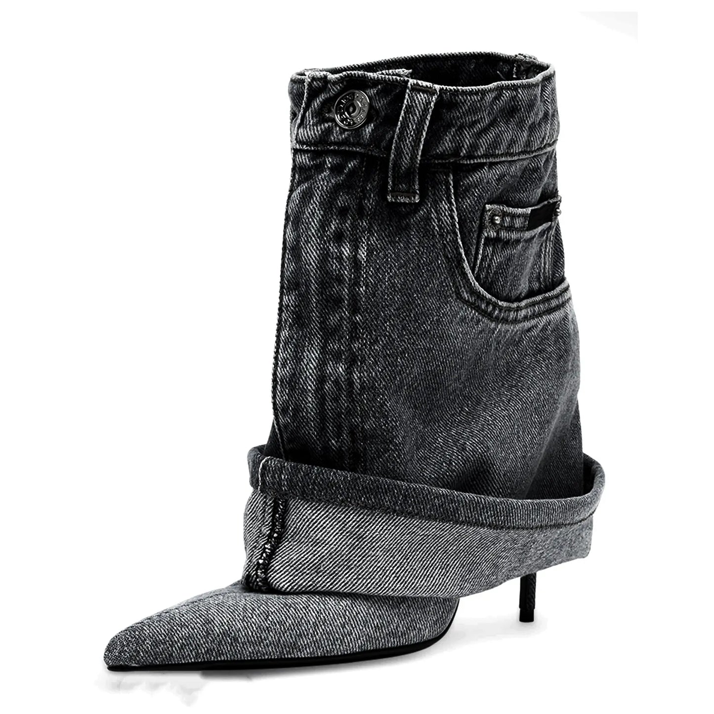 Stivaletti Denim High Heel Storm