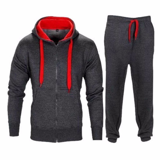 Tuta Solid Motion Set – Giacca con Zip + Jogger