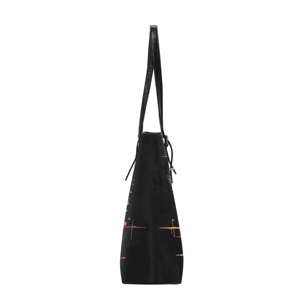 Borsa a Tracolla Donna “Visual Riot” in Pelle PU – Collezione Concrete Echoes
