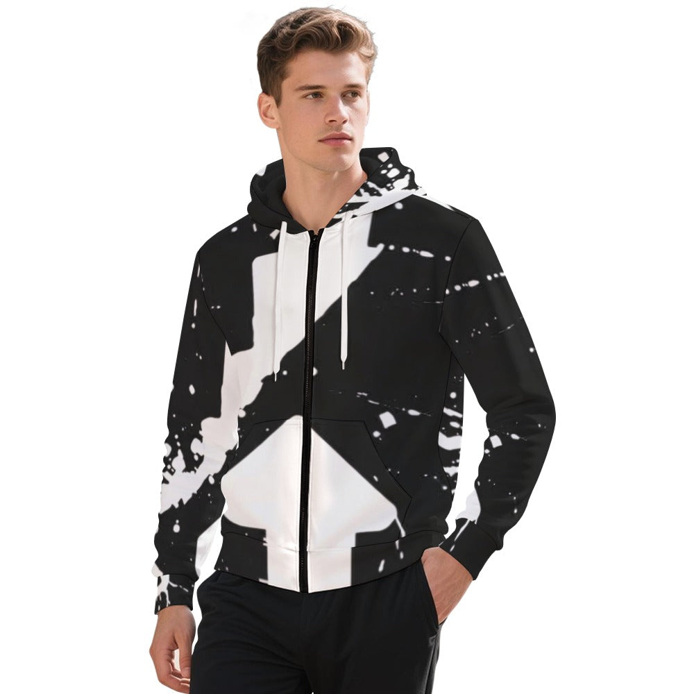 Felpa Uomo JS RISE – K Core Zip Hoodie