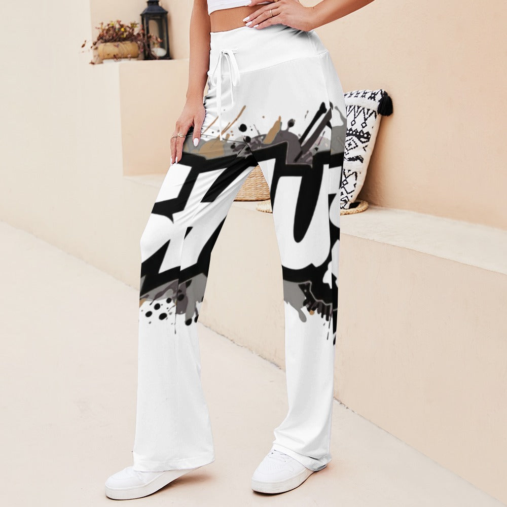 Pantaloni da Yoga JSHub Donna – Comfort e Stile in Bianco e Nero