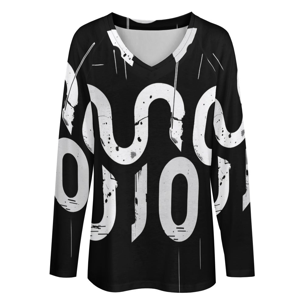 T-shirt donna “Urban V Long Tee” – Concrete Echoes