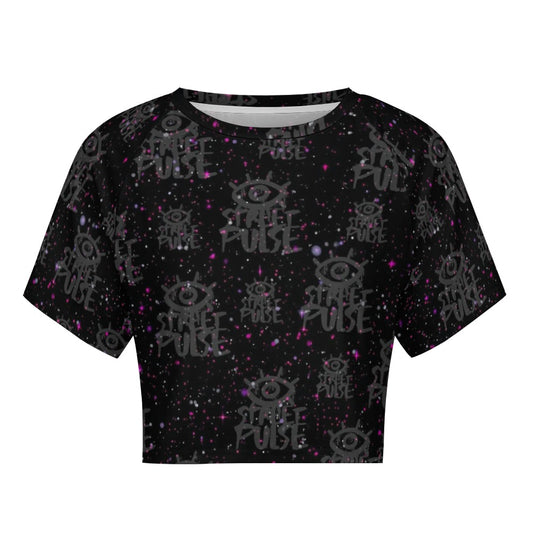 T-shirt corta donna “Dark Nova” – Collezione JS Street Pulse