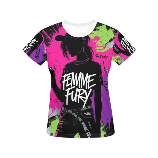 T-shirt donna FEMME FURY - Streetwear
