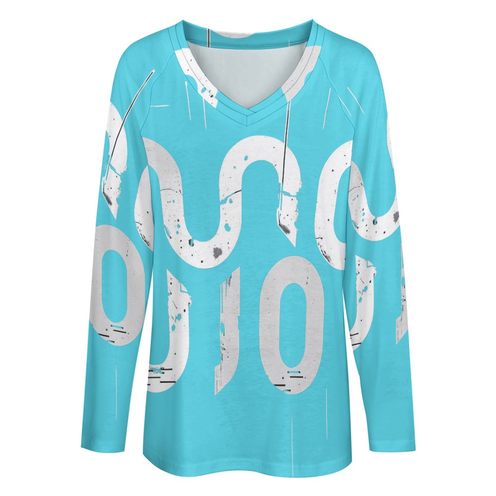 T-shirt donna “Urban V Long Tee” – Concrete Echoes