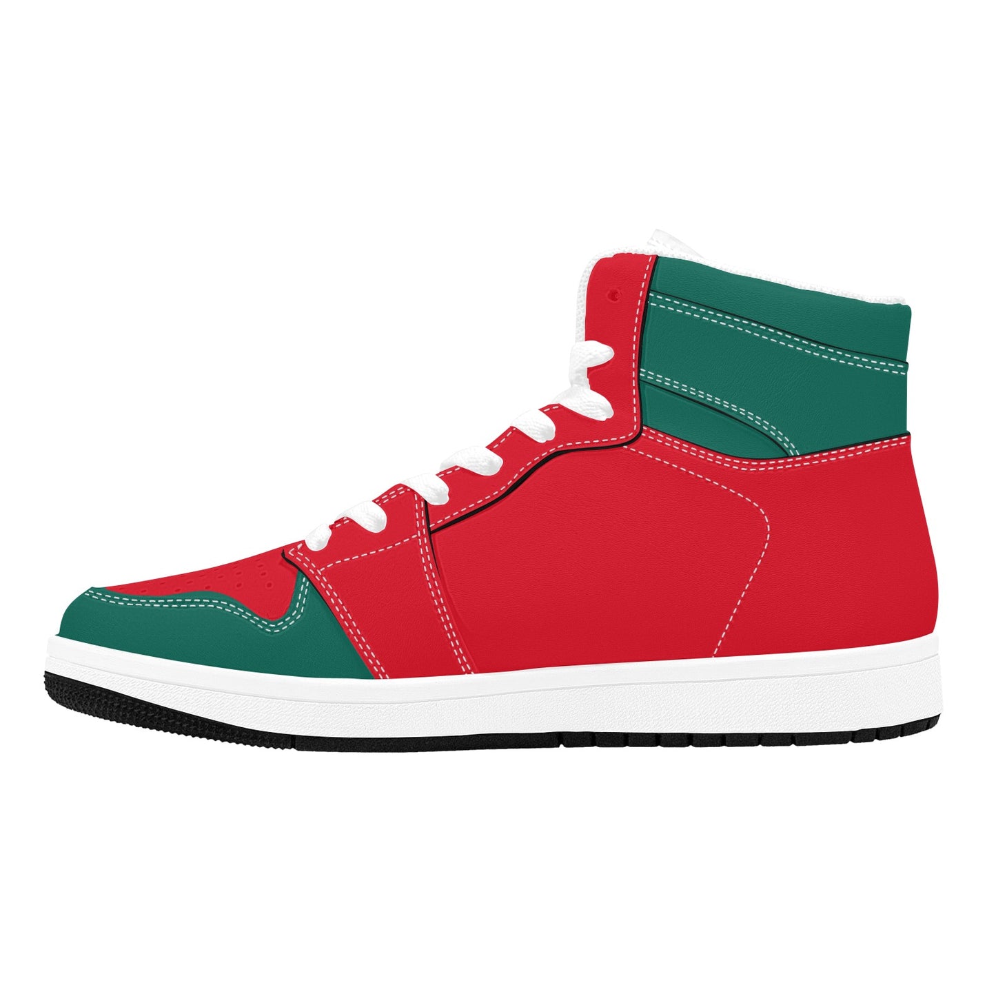 Sneakers High Top Italy Uomo Bianche Tricolore JSHUB Winter Nation 2026 Streetwear
