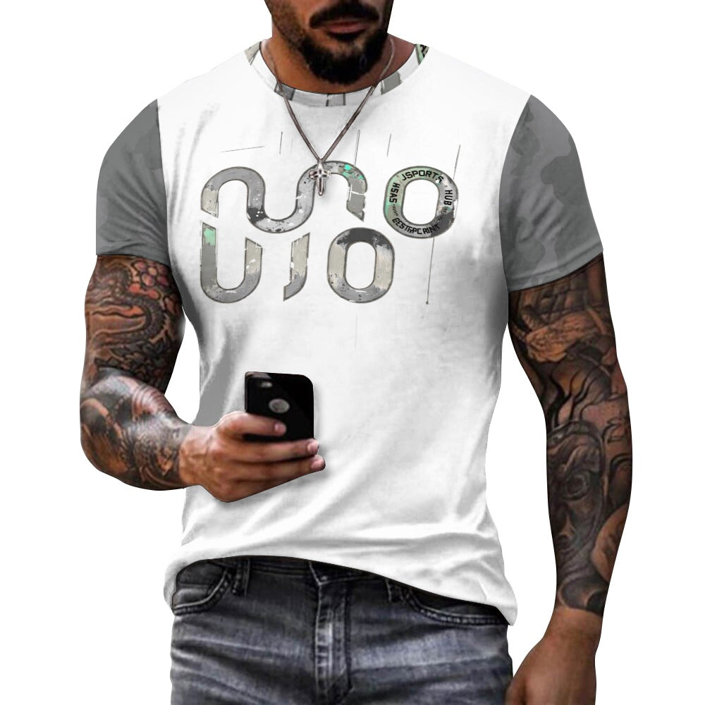 T-shirt Uomo Concrete Echoes – Cement Geometry