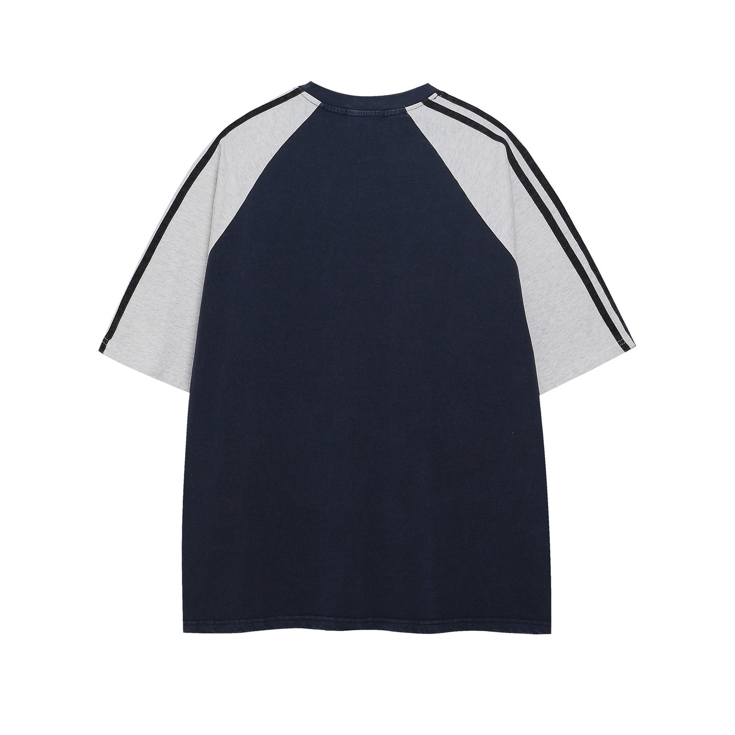 T-shirt Colorblock Raglan Letters