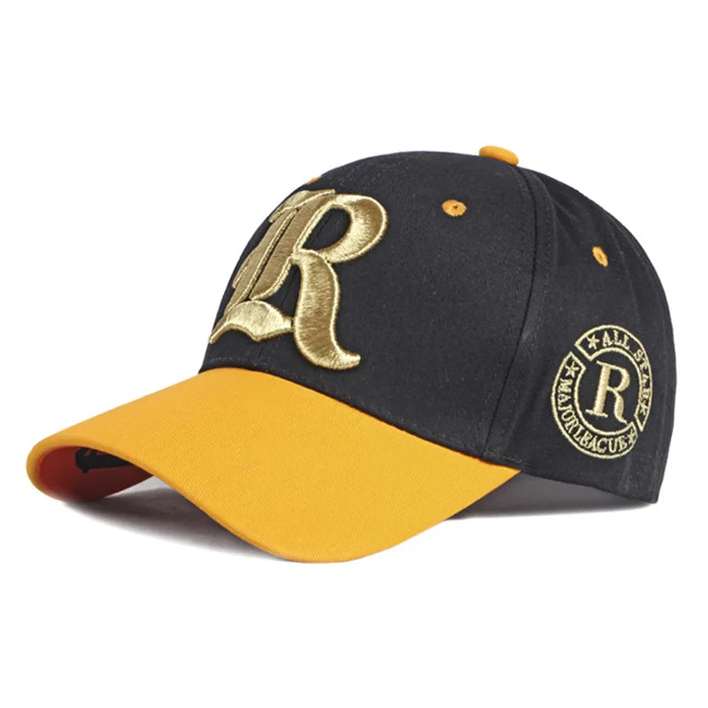 Berretto Baseball Lettering Ricamato
