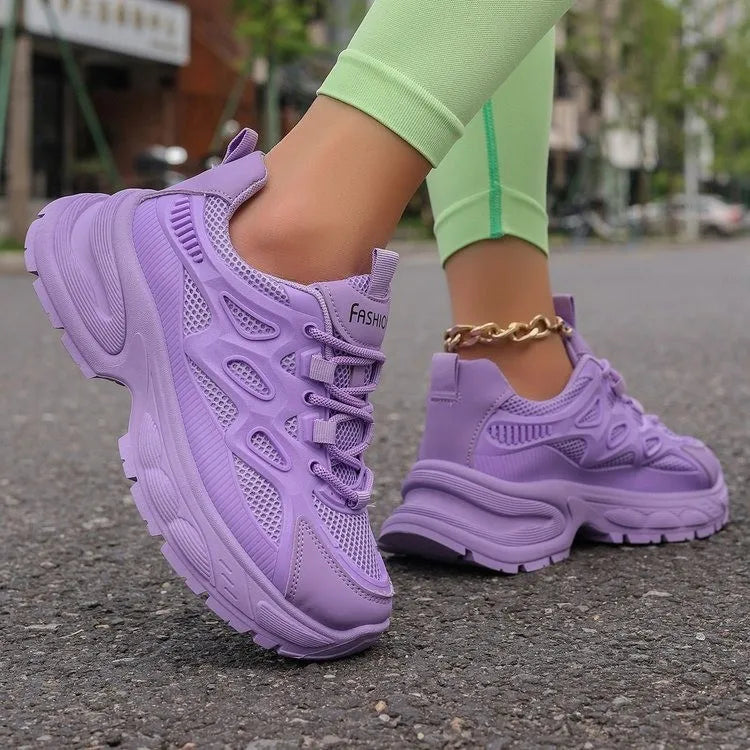 Sneakers Piattaforma Mesh Breathable