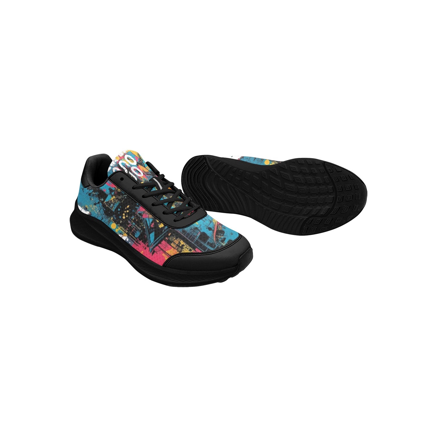 Sneakers Donna Running “Visual Riot” – Concrete Eschoes Collection