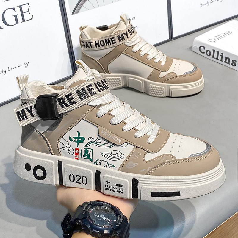 Scarpe Street Venom – Sneakers uomo high-top elasticizzate stile snake urban