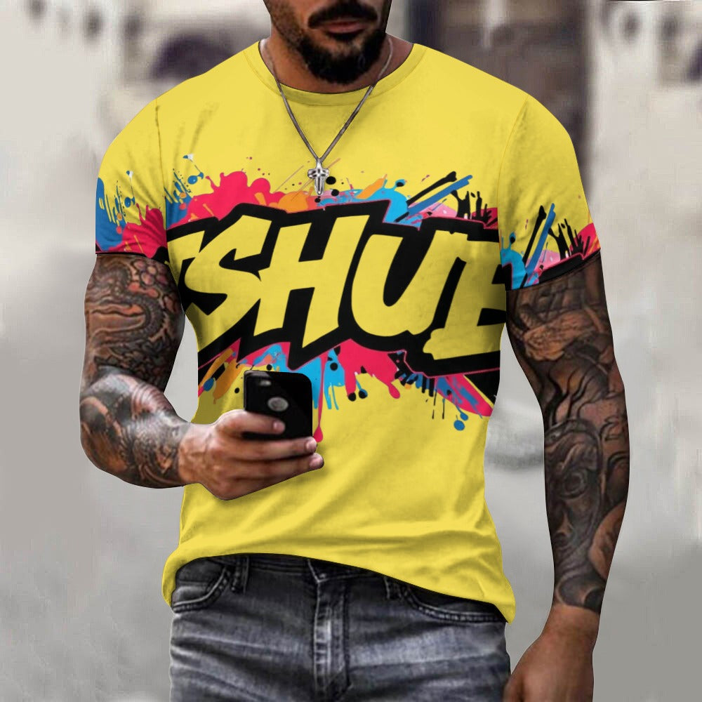 T-shirt Uomo JSHub in Cotone – Collezione Urban Streetwear 2025