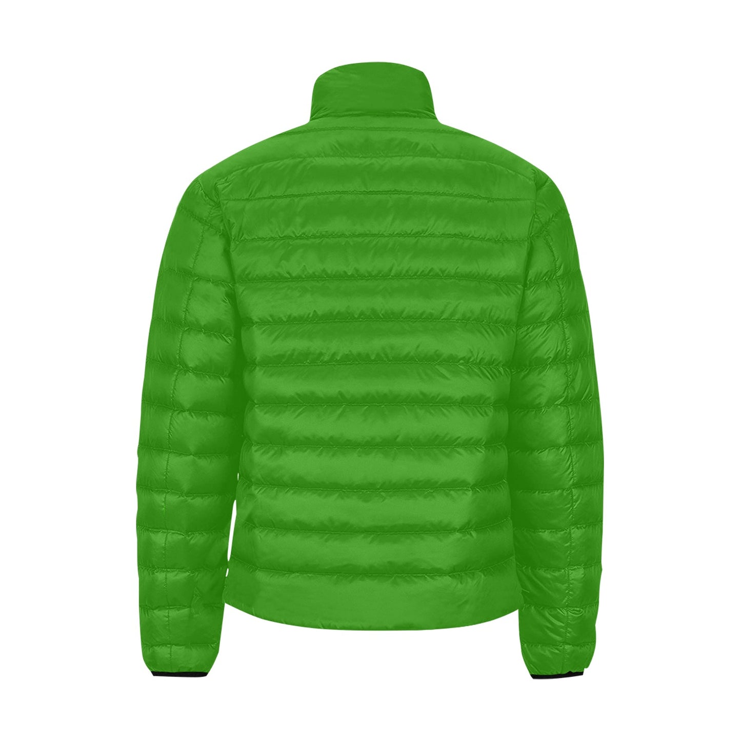 Giacca Bomber Uomo Collezione JSports K19 Mint Shadow JSHUB – Base Verde Scuro Stampa Bianca Centrale