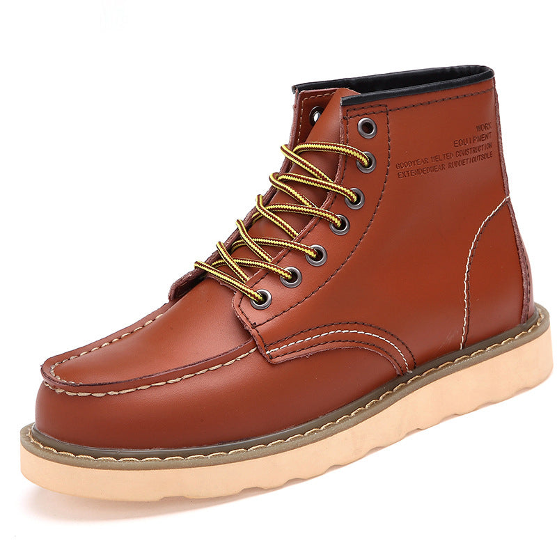 JSHUB Heritage Work Boots Uomo in Pelle