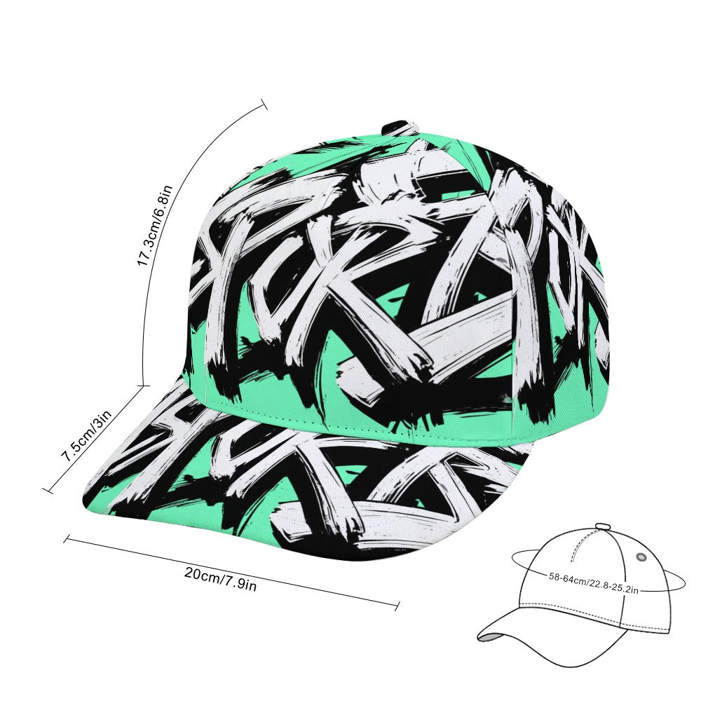 Cappello donna MOMO Bloom verde lime