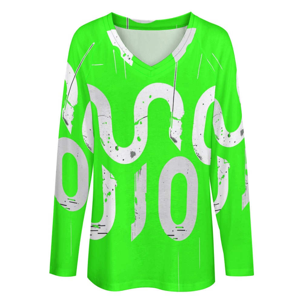 T-shirt donna “Urban V Long Tee” – Concrete Echoes