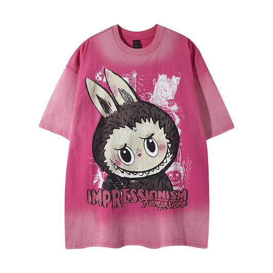 T-shirt Cartoon Spray Street