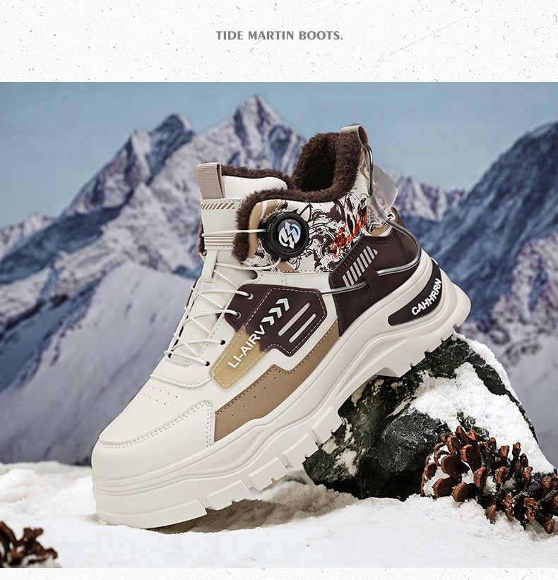 Stivali Martin Uomo UrbanTrail Suola Spessa Impermeabile Antiscivolo