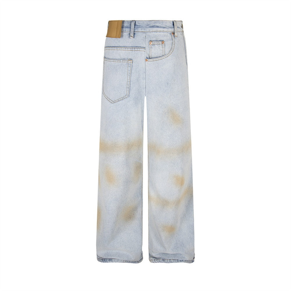 Jeans Uomo Patchwork