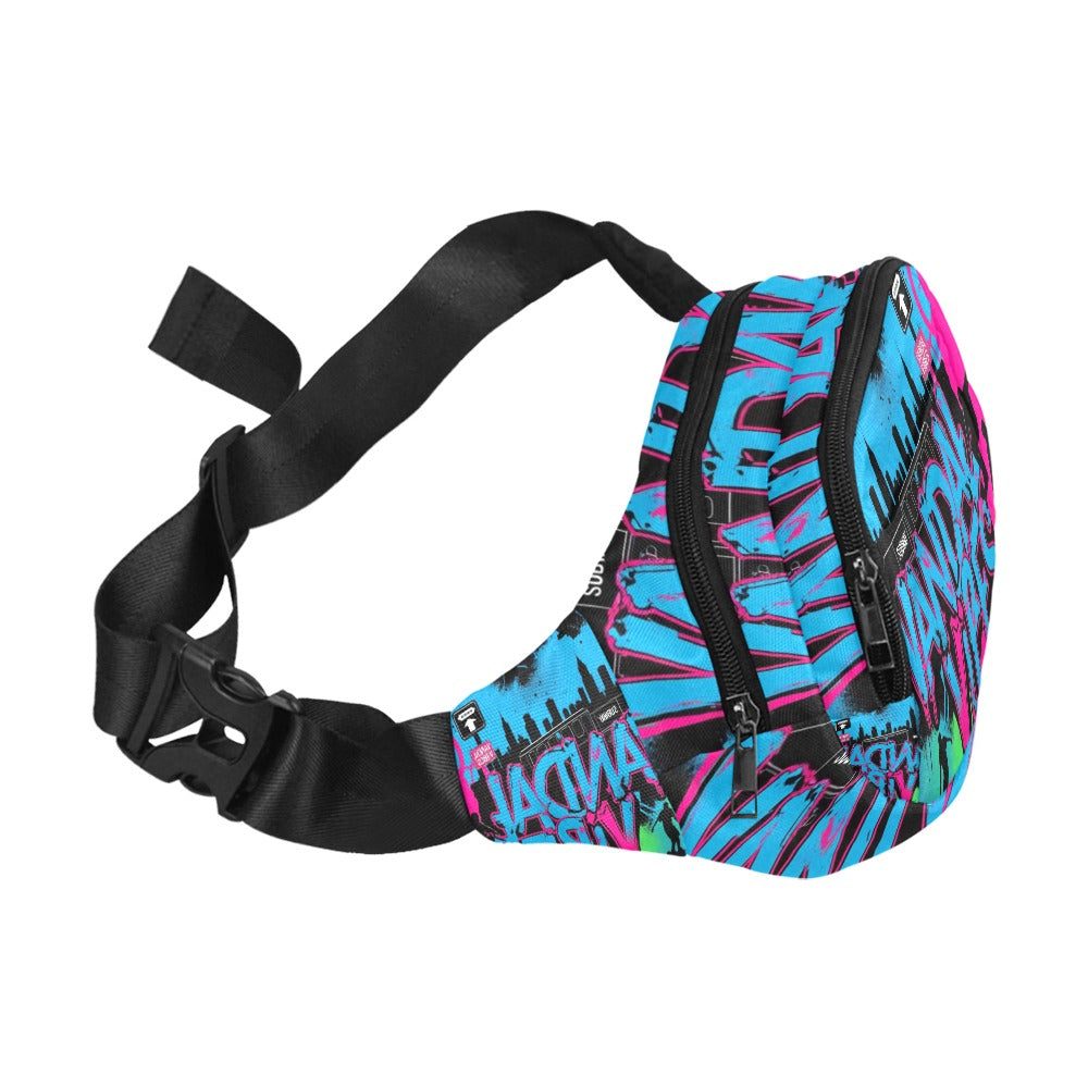 Marsupio Unisex con Tasca Frontale – Collezione Vandal Vibes | JSHub.it