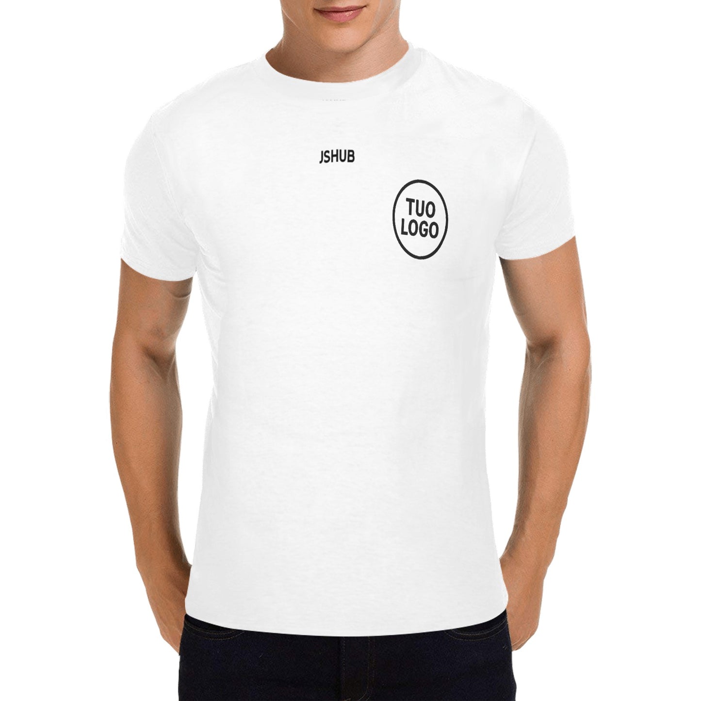 T-Shirt Basic 01 Personalizzabile Uomo