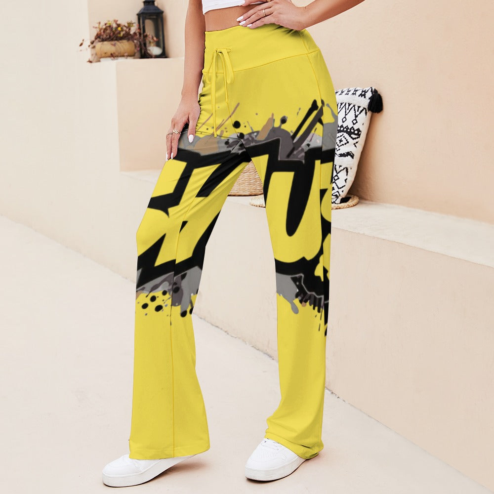 Pantaloni da Yoga JSHub Donna – Comfort e Stile in Bianco e Nero