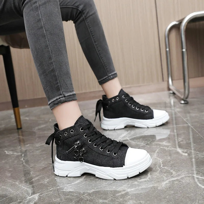 Sneaker Denim Elevate High-Top