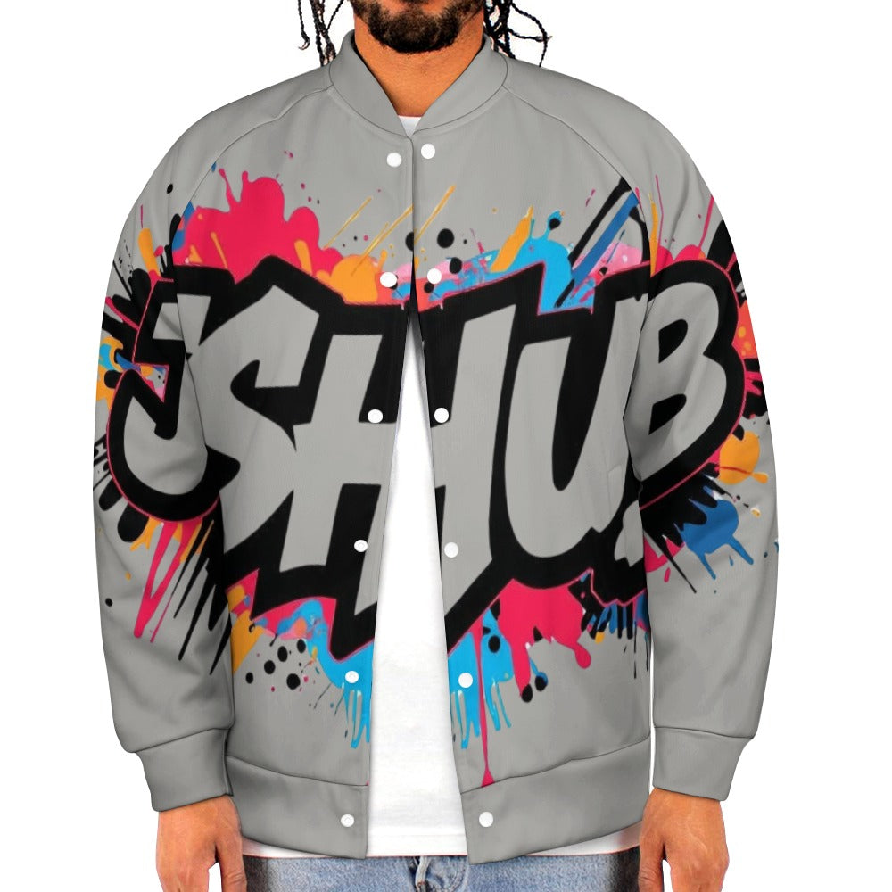 Giacca Baseball JSHub – Collezione Urban Streetwear 2025