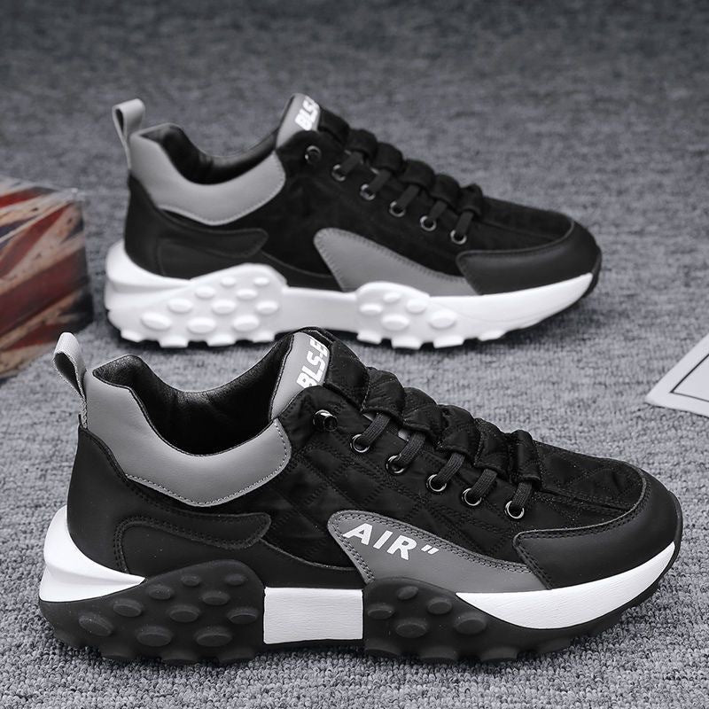 Scarpe Uomo Streetwear Chunky Sneakers Sportive Suola Grip