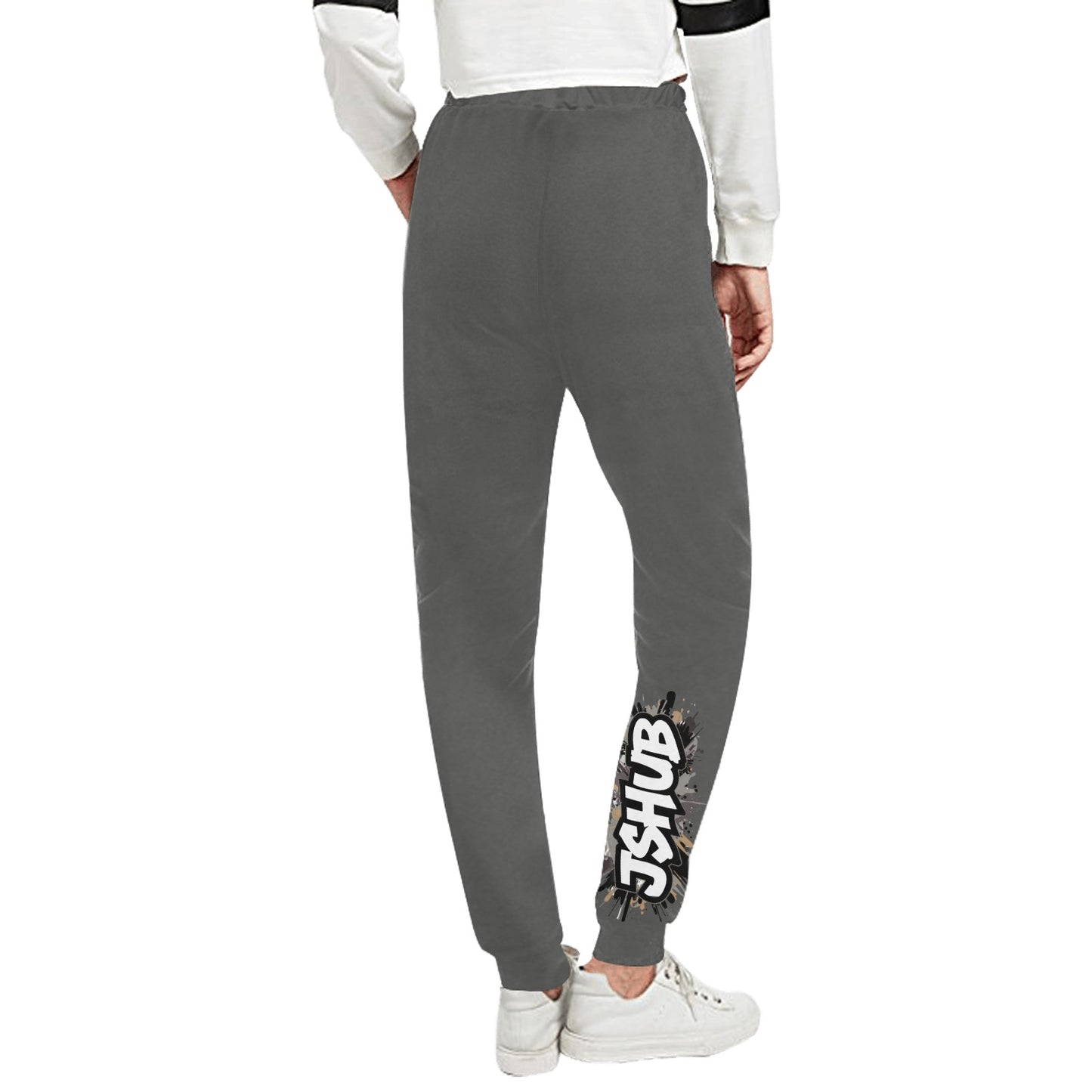 Pantaloni della Tuta Casual Unisex JSHub – Comfort e Stile con Stampa All-Over