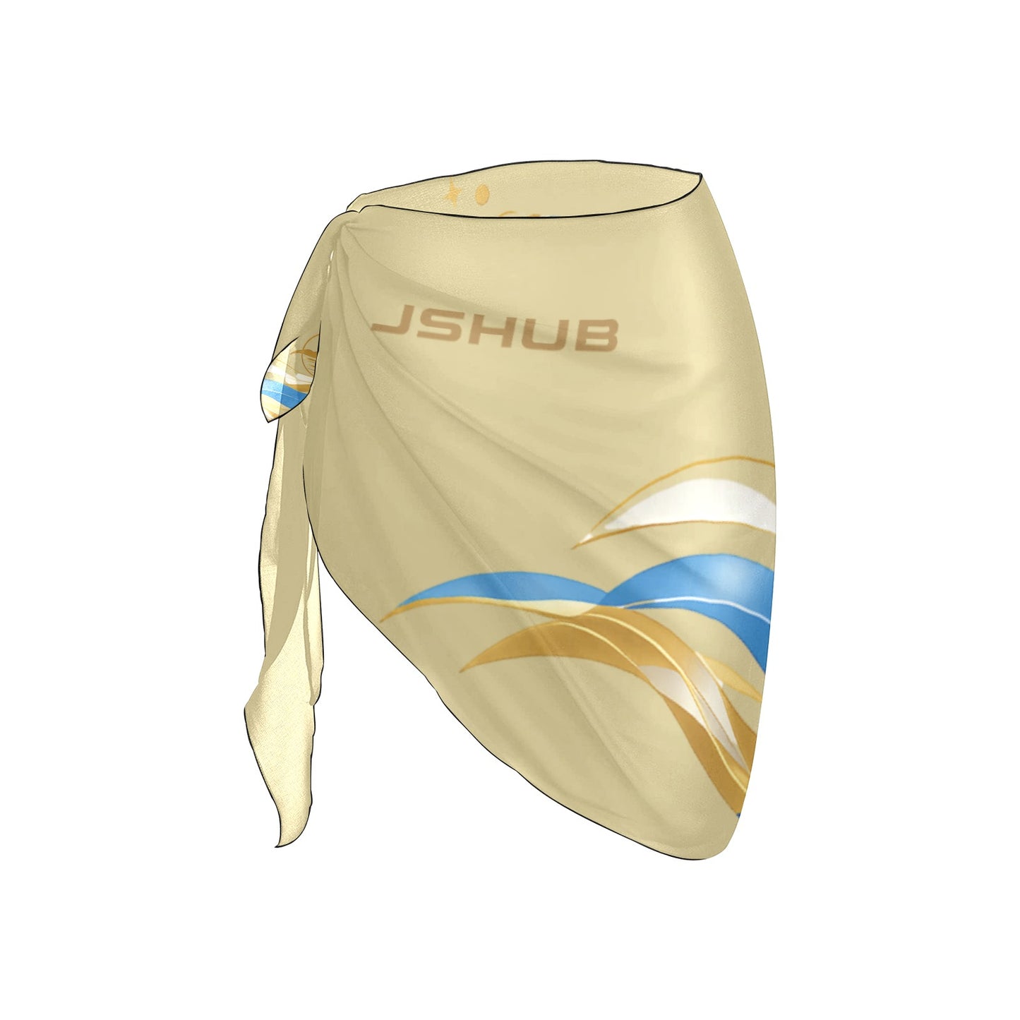 Fascia Pareo Mare Donna JSHUB in Chiffon Leggero | Copricostume Sarong da Spiaggia