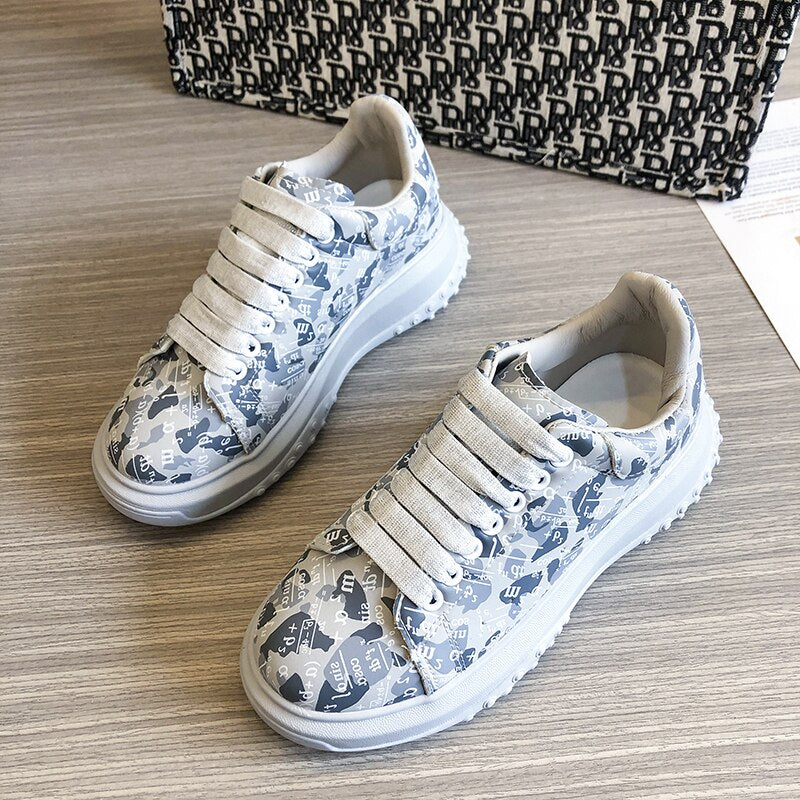 Skyline Up – Platform Vulcanized Sneakers