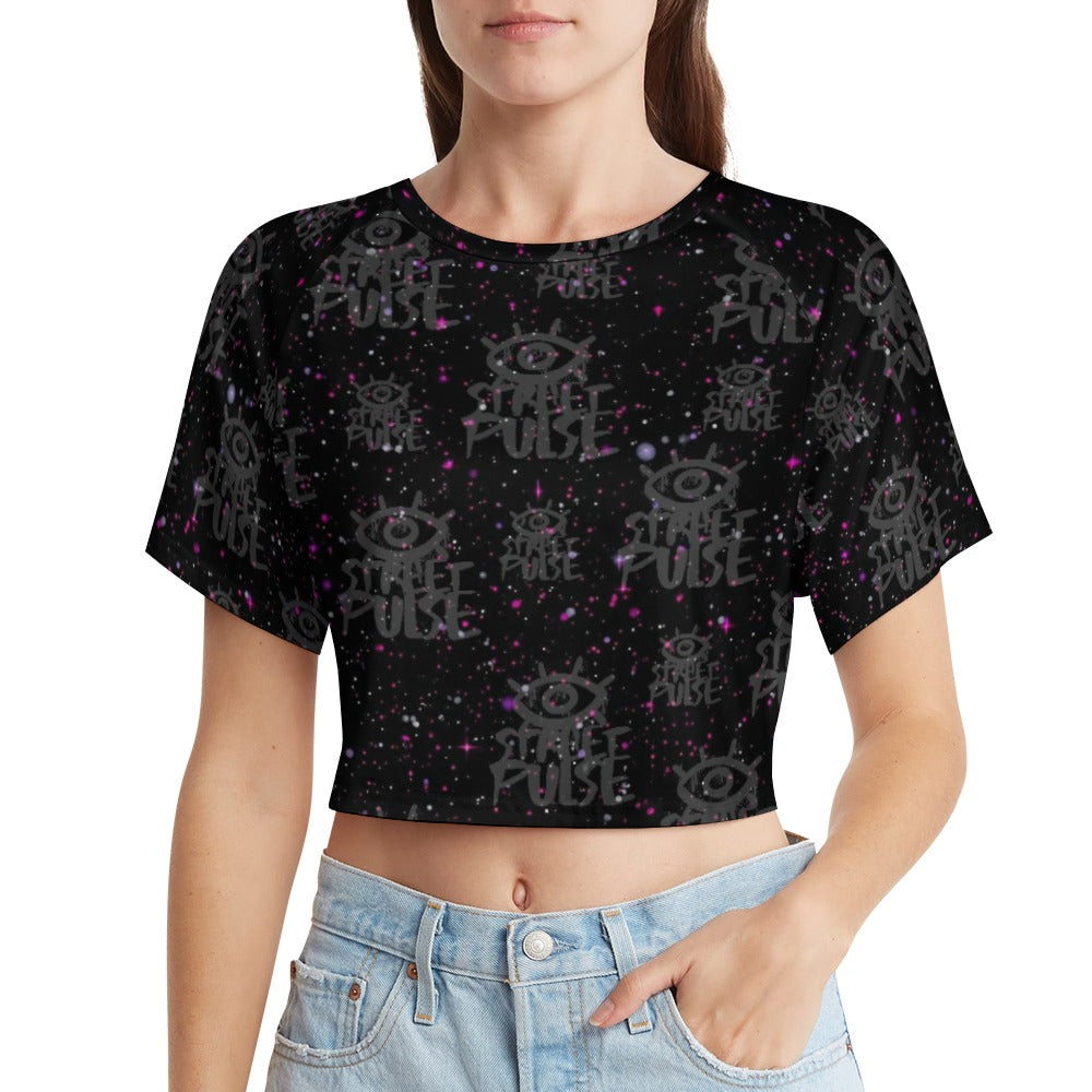 T-shirt corta donna “Dark Nova” – Collezione JS Street Pulse