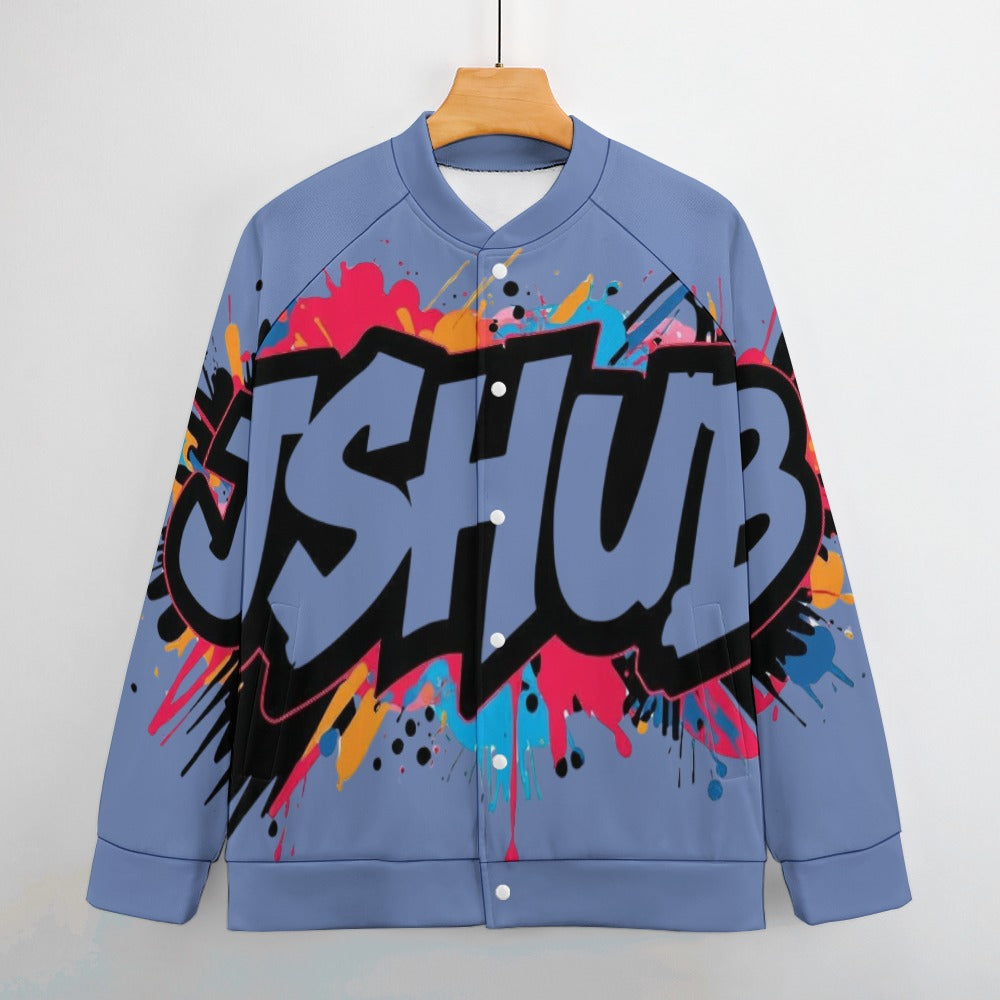 Giacca Baseball JSHub – Collezione Urban Streetwear 2025