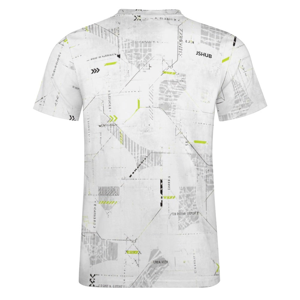 JSHUB Urban Reset Campus | T-Shirt All Over Streetwear Uomo