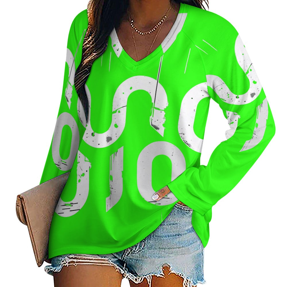 T-shirt donna “Urban V Long Tee” – Concrete Echoes