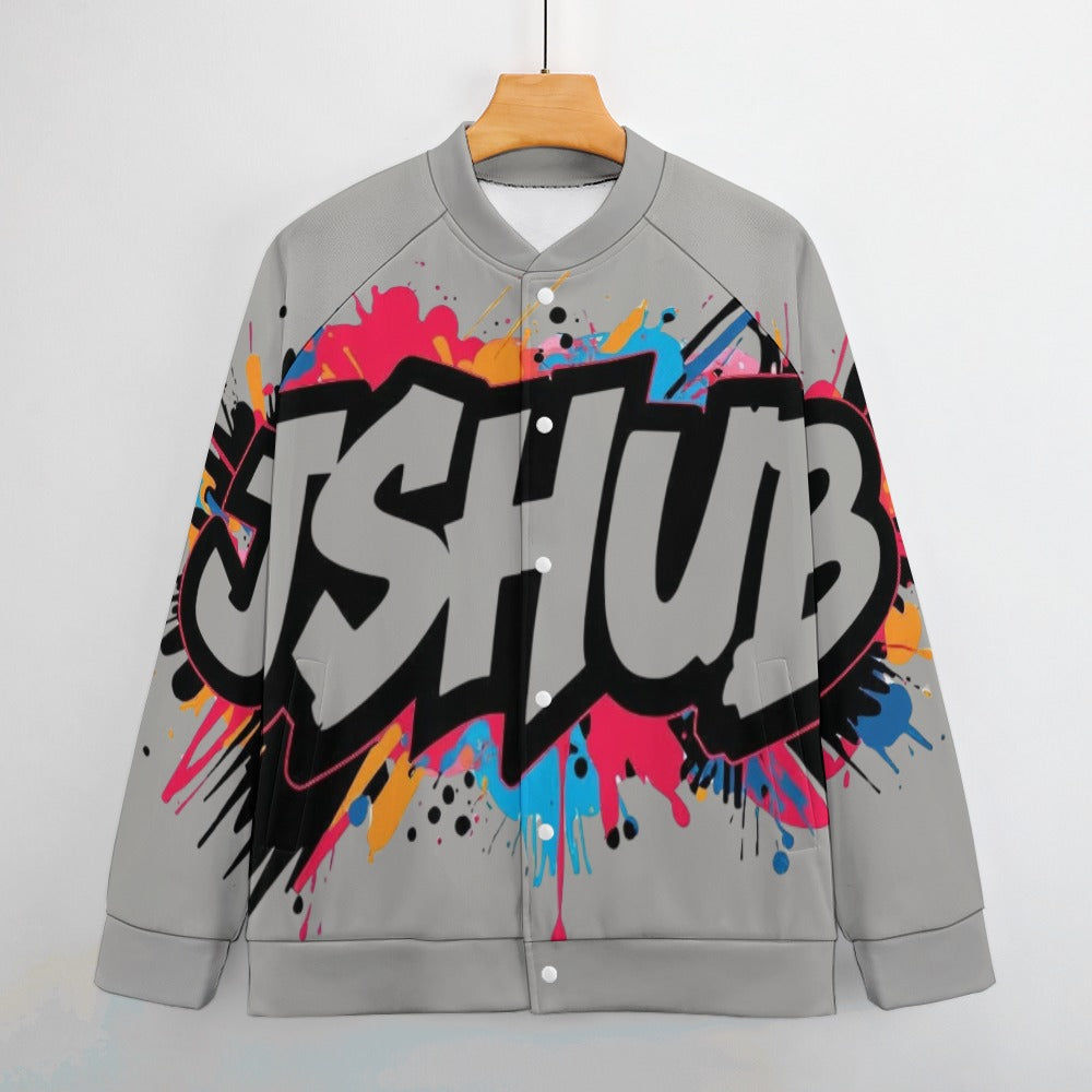 Giacca Baseball JSHub – Collezione Urban Streetwear 2025
