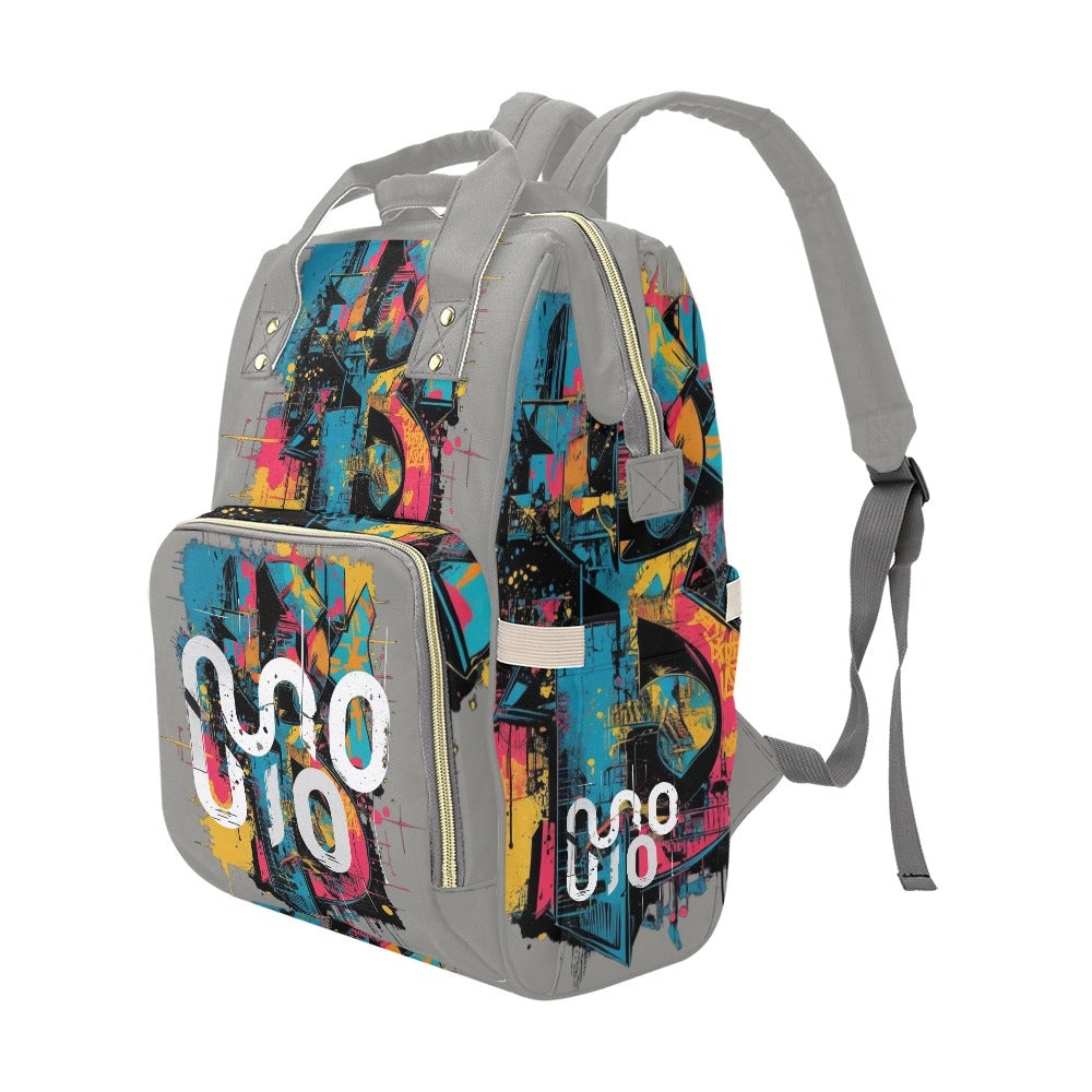 Zaino Multifunzione “Visual Riot” – Concrete Eschoes Collection