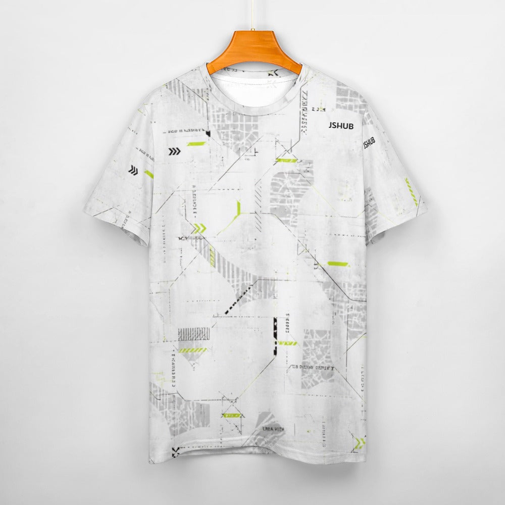 JSHUB Urban Reset Campus | T-Shirt All Over Streetwear Uomo